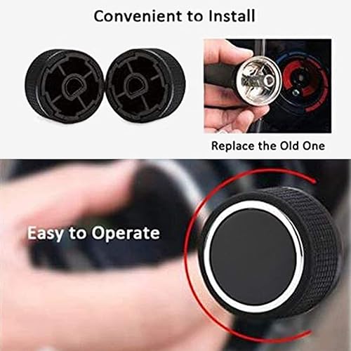 Miniatura 5 de Repuesto GM 22912547, botón de control de volumen de radio trasero, kit de reparación de botones AC Dash para vehículos selectos GM para Chevrolet