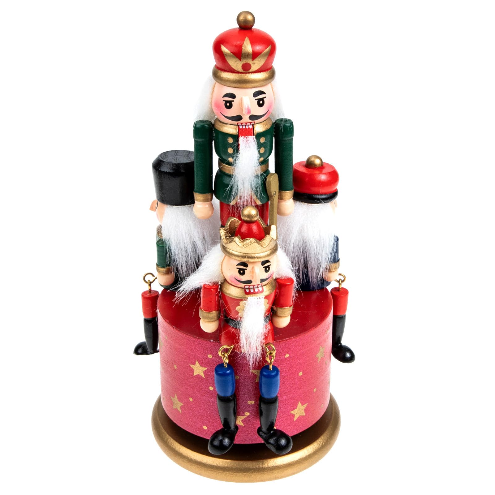 Boîte à musique casse-noisette pour décoration de table festive