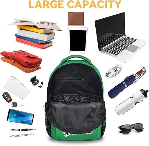 Miniatura 10 de CUNEXTTIME Mochila de rana para niñas y niños, bonita bolsa de libros de 16 pulgadas con gran capacidad, bolsas escolares de viaje duraderas para