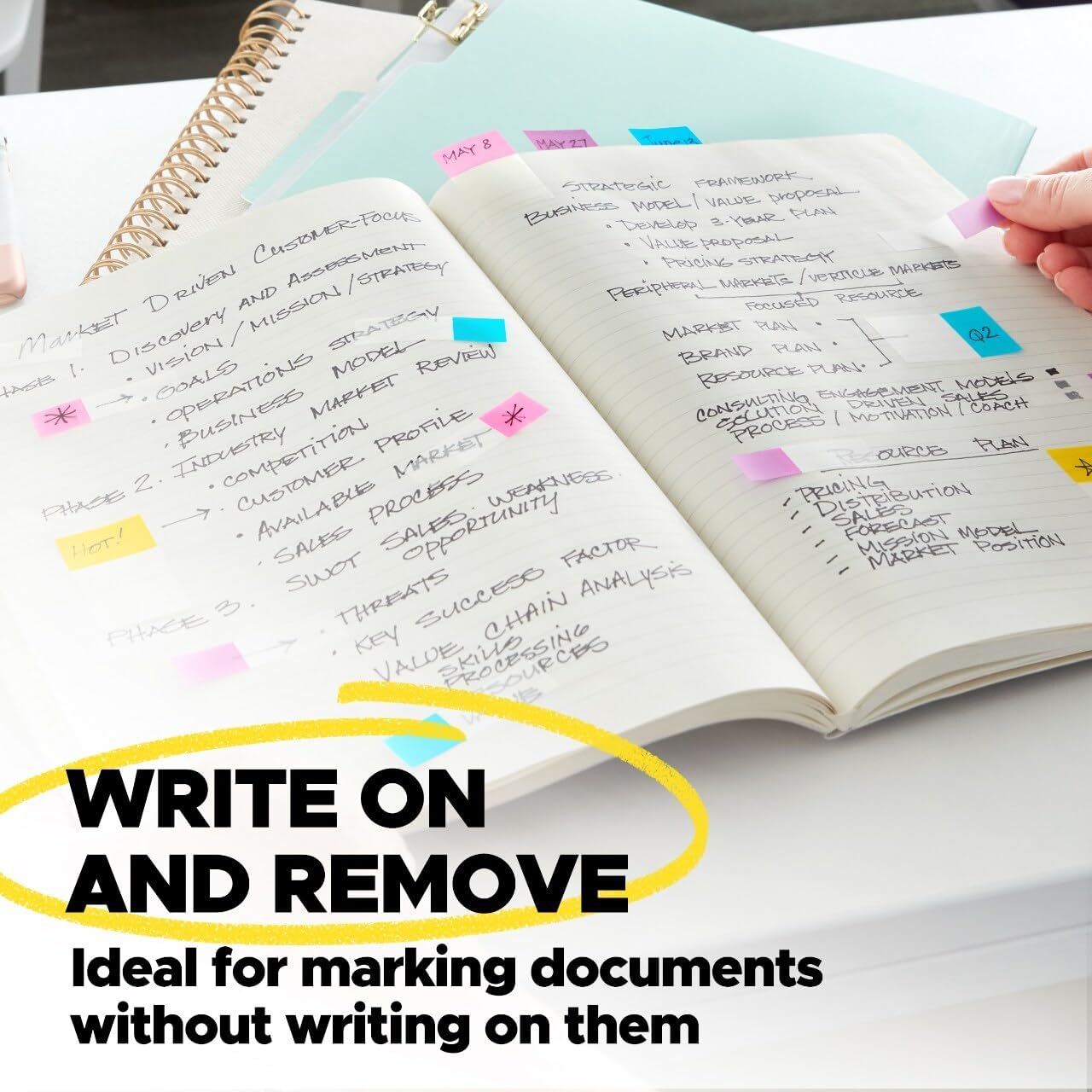 Post-it Flags, 100 Flags/Pack, 1 in Wide, Orange (680-OE2) - 24 Pack, 2400 Total Flags