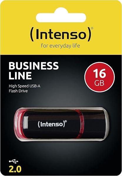 Intenso Business Line 16 GB USB-Stick USB 2.0 schwarz-rot - 4