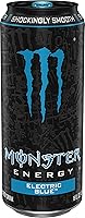 Vista 3 de Monster Energy Electric Blue, bebida energética, 16 onzas (paquete de 15)