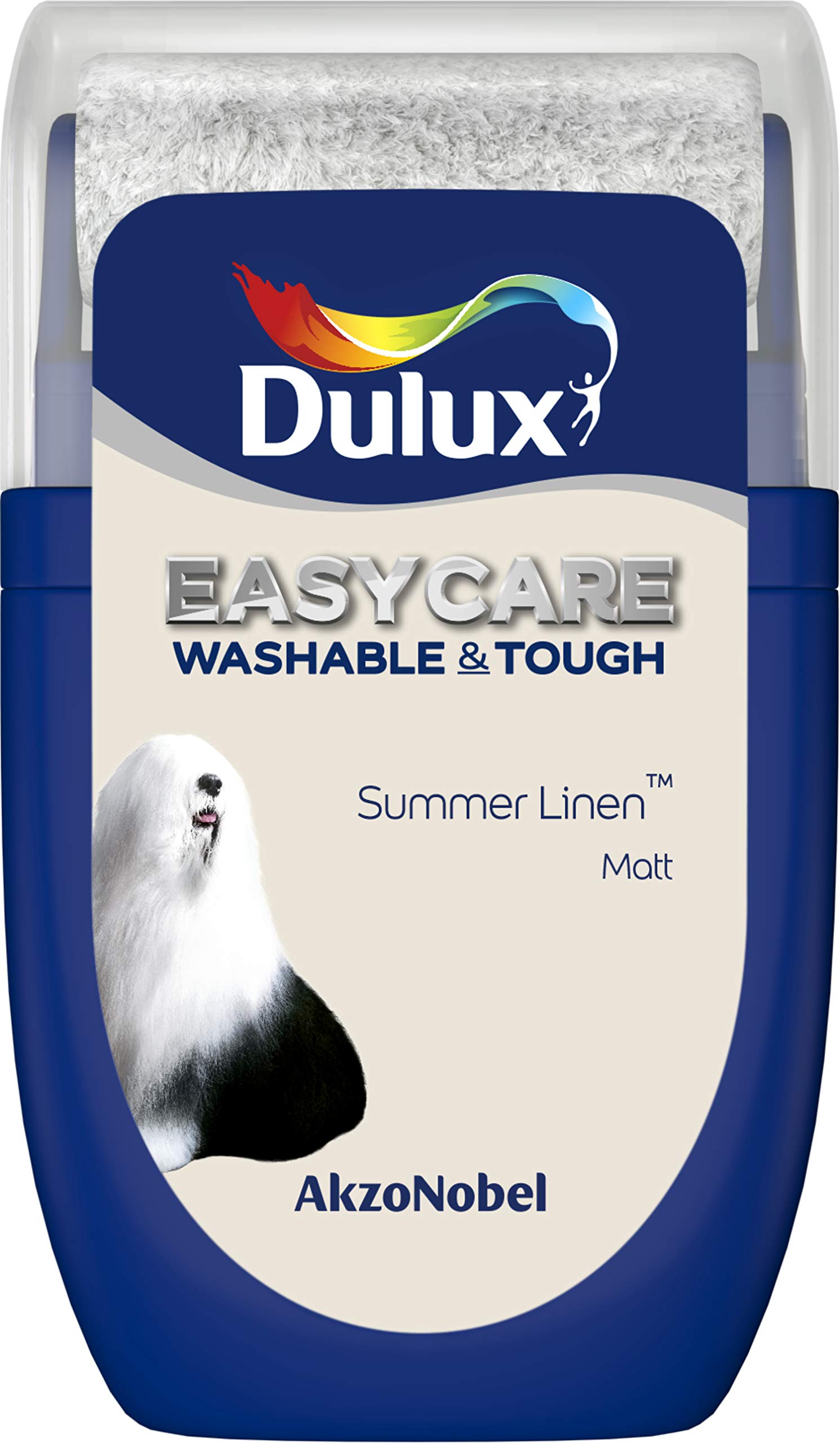 Dulux Easycare Washable & Tough Summer Linen Matt Wall & Ceiling Emulsion Paint30Ml Tester Pot from B&Q