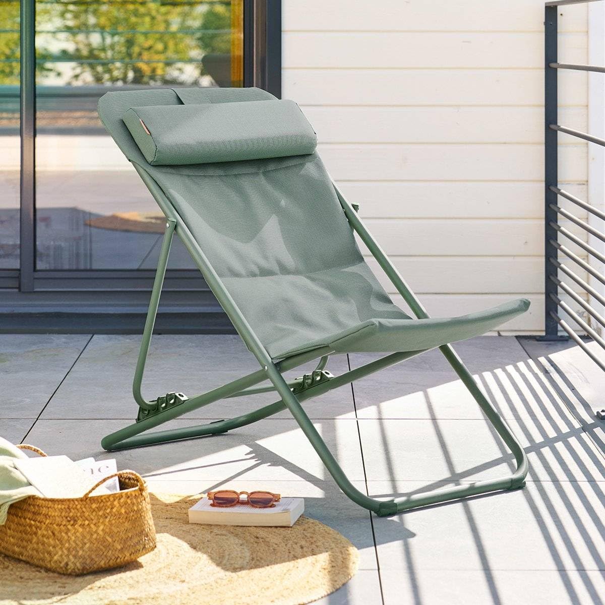 Hespéride - Chilienne de Jardin empilable Pliable mirael Vert Laurier