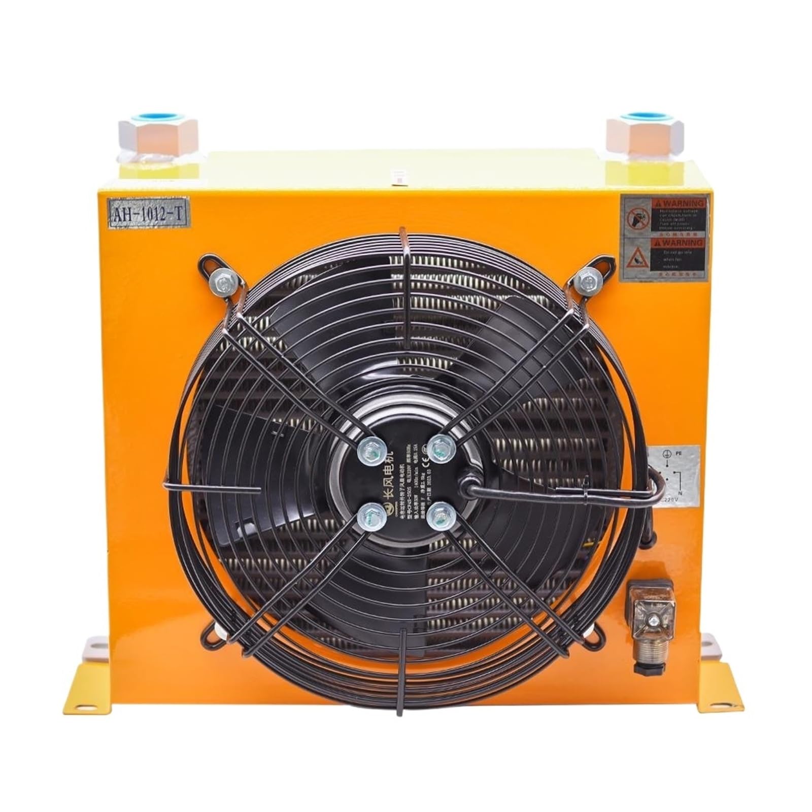 AH1012T-CA Hydrauliczna chłodnica powietrza, 24 V/12 V/380 V Żuraw montowany na ciężarówce Zmodyfikowana chłodnica zbiornika paliwa, chłodnica oleju chłodzona powietrzem(24)