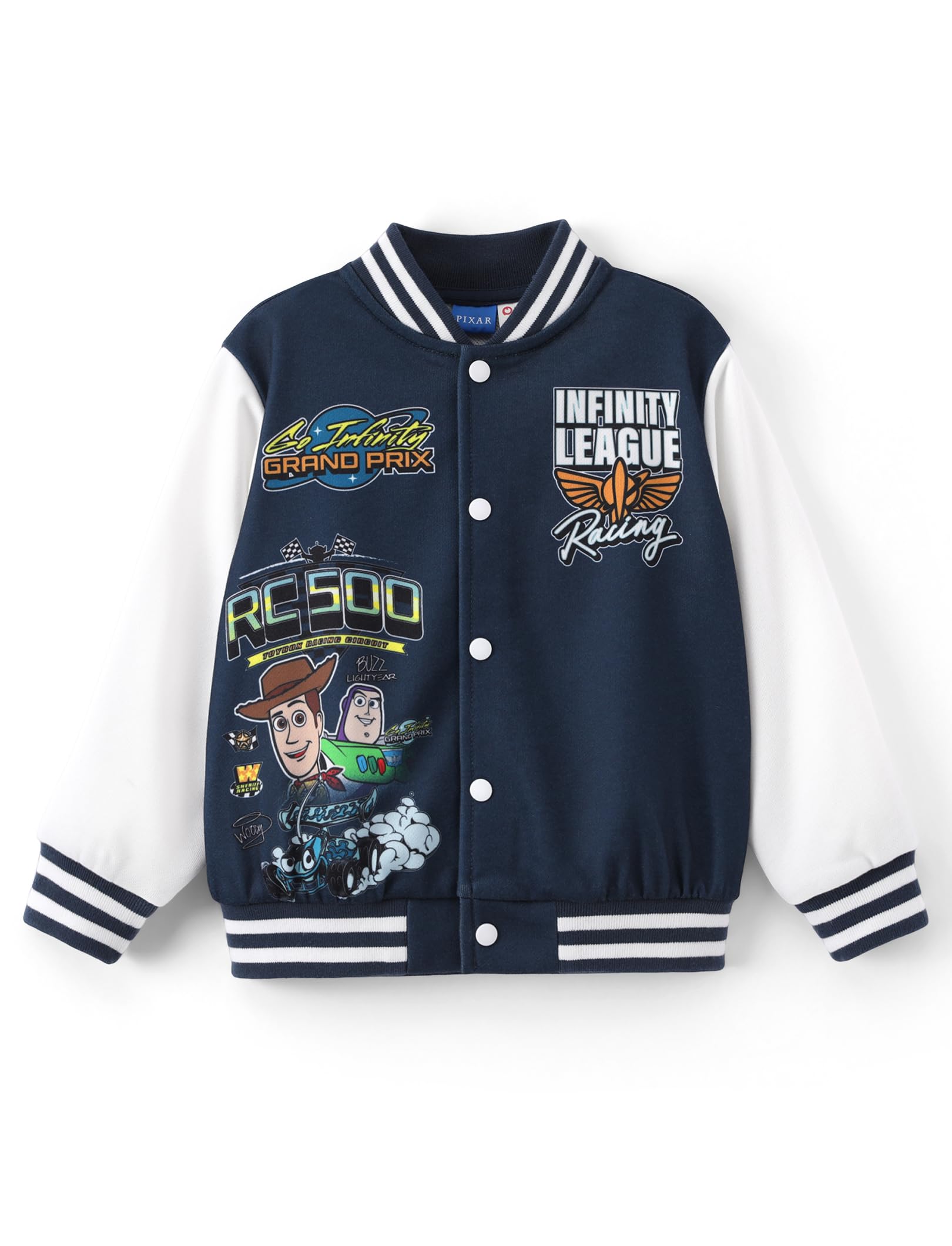 Disney Girl &amp; Boy Varsity Bomber Jacket Fall Sweatshirt Toddler to Big Kid