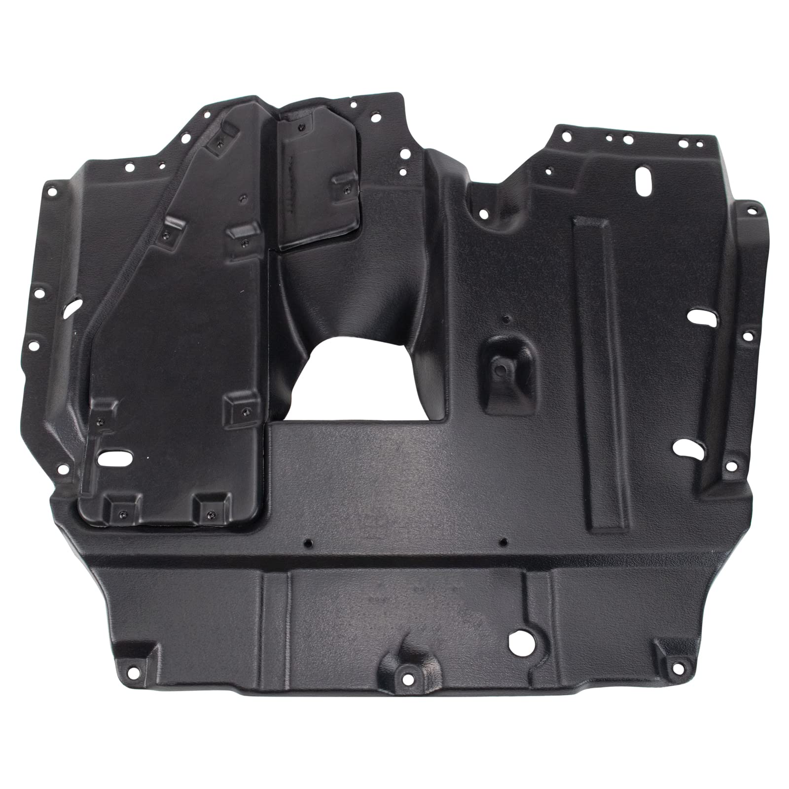 TRQ Lower Center Rearward Engine Splash Shield Compatible with 2008-2015 Mitsubishi Lancer MI1228137