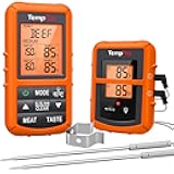 TP20 500FT Wireless Meat Thermometer with Dual Meat Probe, Digital Cooking Food Meat Thermometer Wireless for Smoker BBQ Grill Thermometer Beef Steak Turkey Thermometer (Previously ThermoPro)