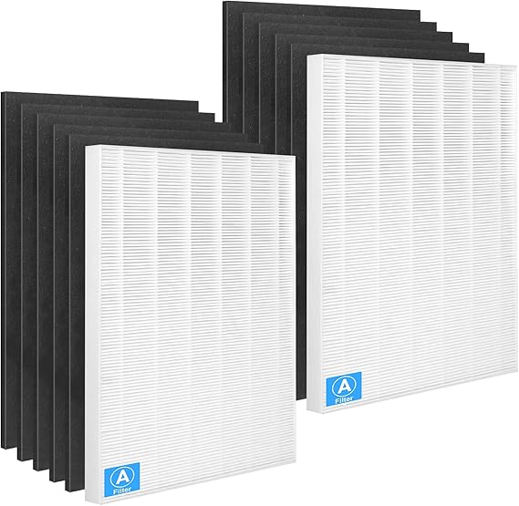 12 SET 115115 HEPA Replacement Filter A Size 21