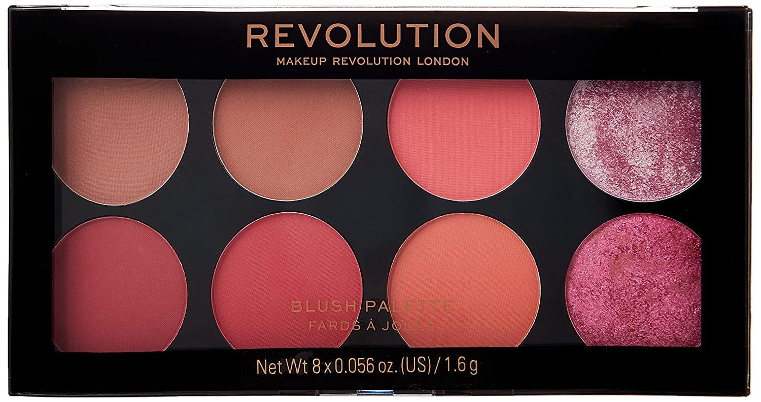 METREY Revolution London Sugar And Spice Ultra Blush Palette, Multi-Color, 13g