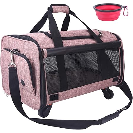 large rolling cat carrier