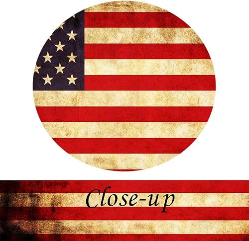 Miniatura 5 de KREATIVE ARTS Lienzo envolvente de galería de gran tamaño con la bandera de Estados Unidos, arte de pared, símbolo de la nación honrada, cuadro