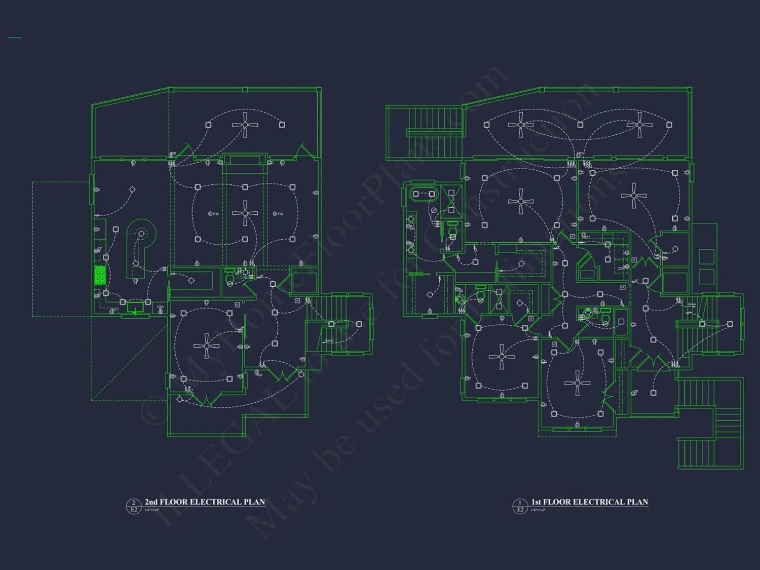 18-1415 HOUSE PLAN - Modern House Plan with CAD Designs, Floor Plans & Blueprint