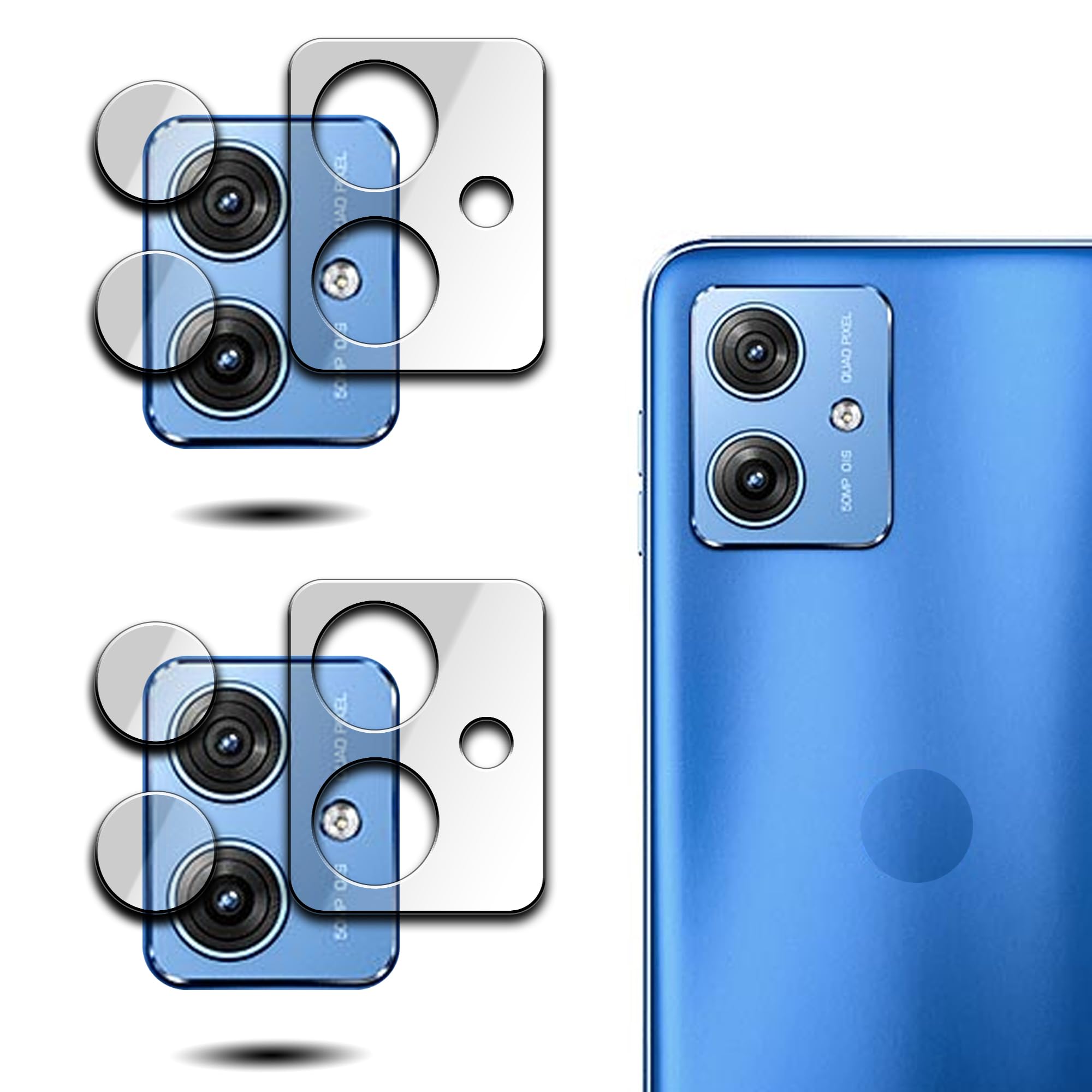 Mobile Camera Lens Protection For Motorola Moto G64 5G, Scratch Resistance, 9H Hardness (Pack of 2) (B0D5J36PQW) Amazon Price History, Amazon Price Tracker
