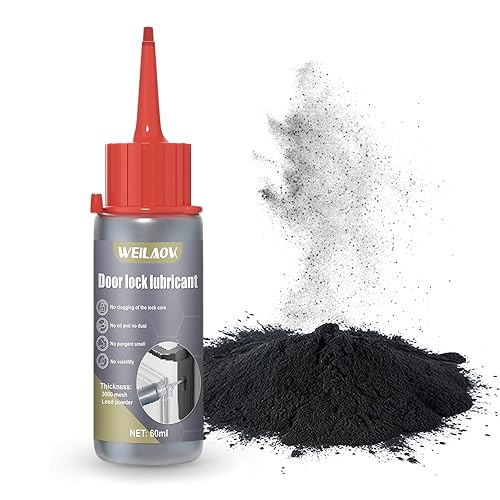 Graphite en Poudre, Graphite, Lubrifiant pour Serrures, Lubrifiant pour Lubrifier