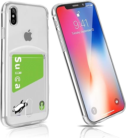 Amazon Co Jp Iphone Xケース クリア カード収納 Fogeek Iphone Xsケース クリア Iphonexsケース Tpu 薄型 指紋防止 落下防止 傷防止 軽量 Qi急速充電対応 Iphonexs 専用カバー 透明 Iphone Xs 家電 カメラ