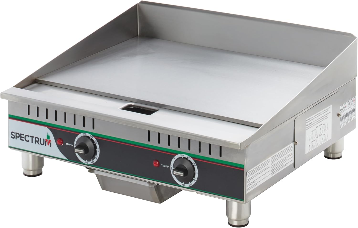 Winco Commercial-Grade Electric Griddle, 36"