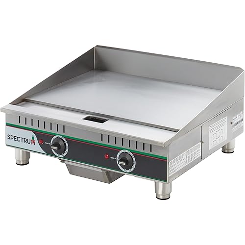 Winco Commercial-Grade Electric Griddle, 24"