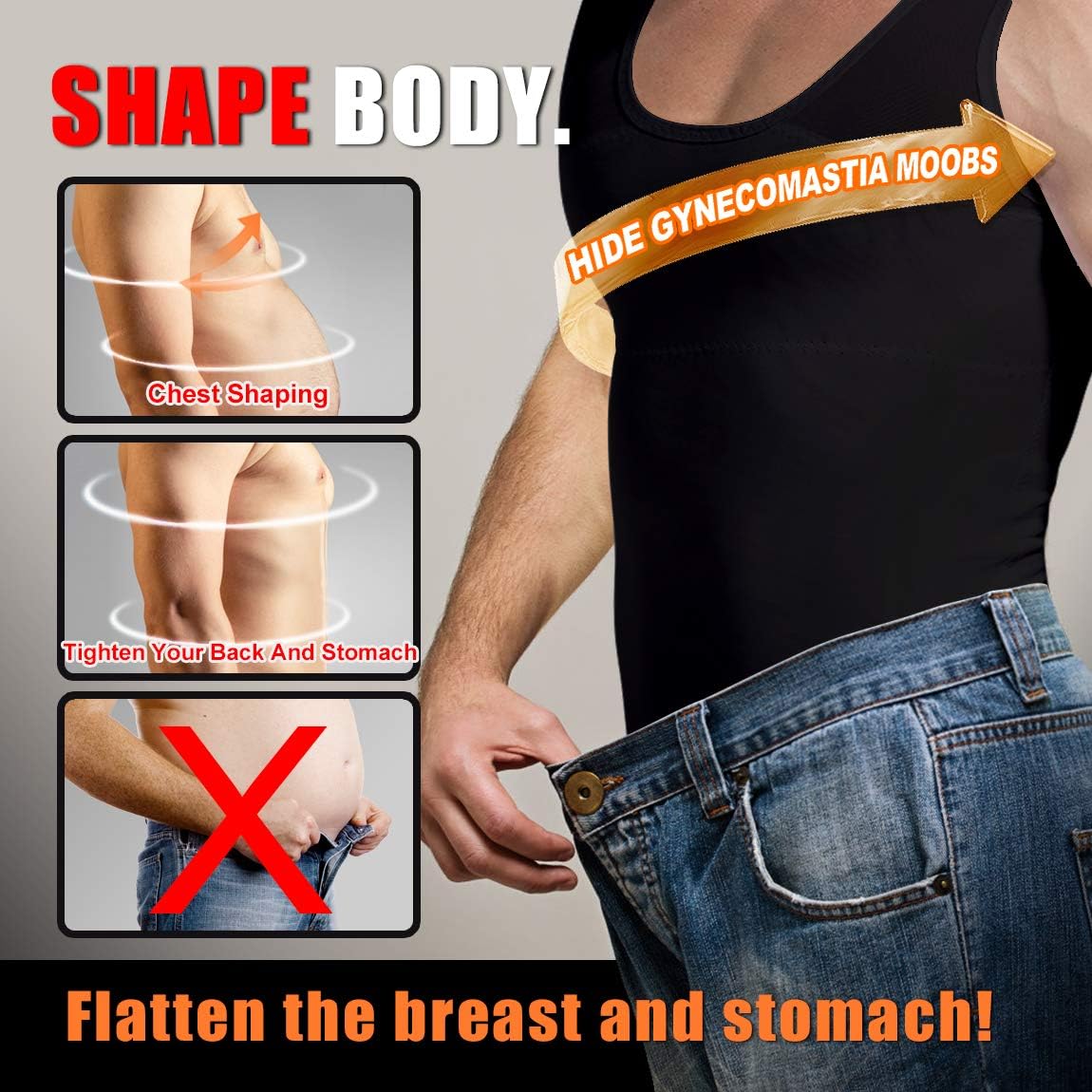 Buy HÖTER Men's Compression Shirt to 