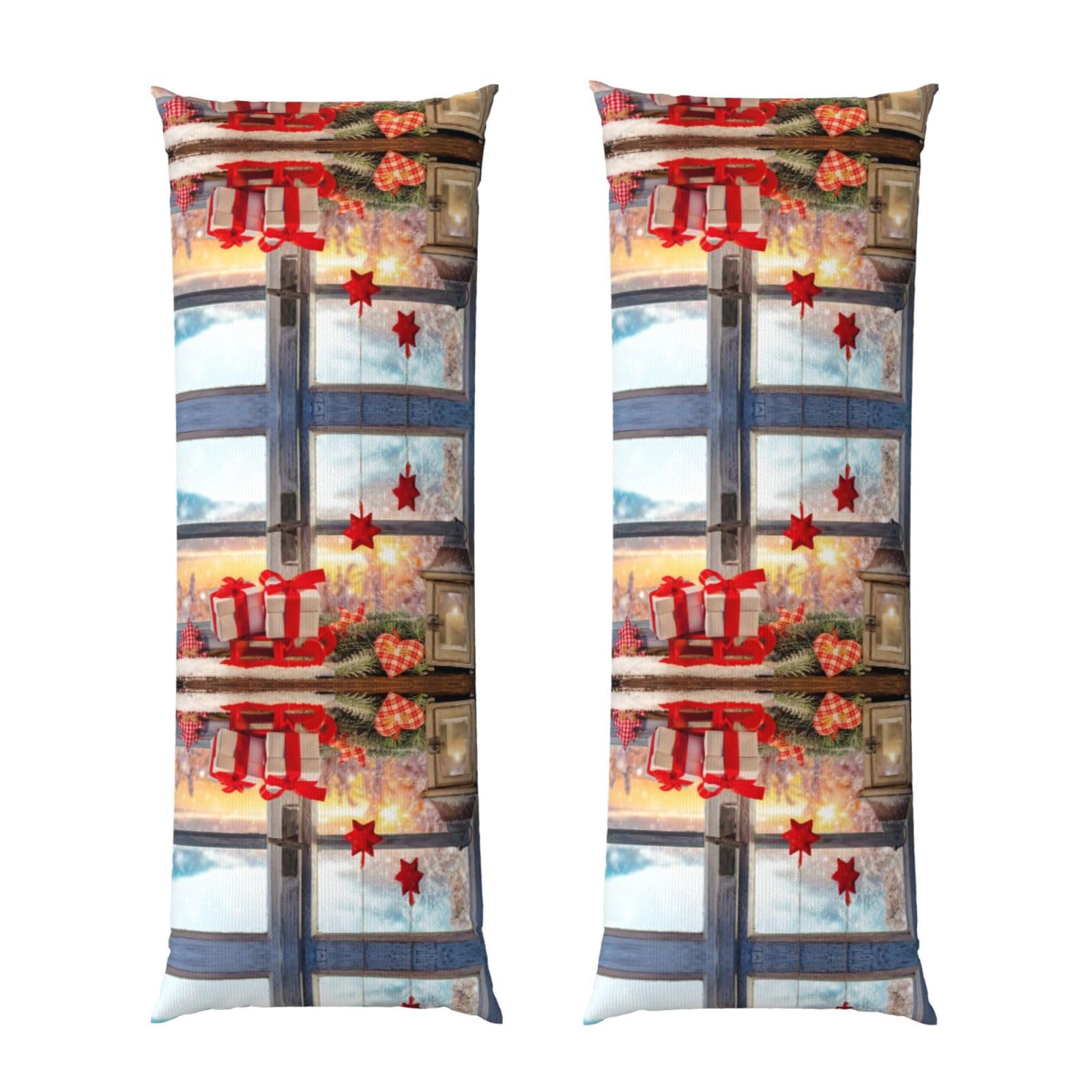 Housse de traversin en microfibre douce avec fermeture enveloppe
