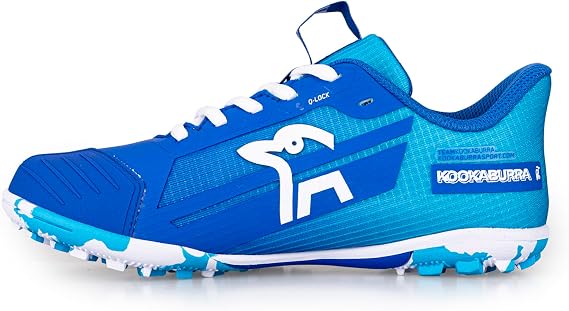 Kookaburra Orbit Junior Hockey Shoe | Blue | Lightweight with EVA Cushioning & High-Grip Multi-Surface Outsole