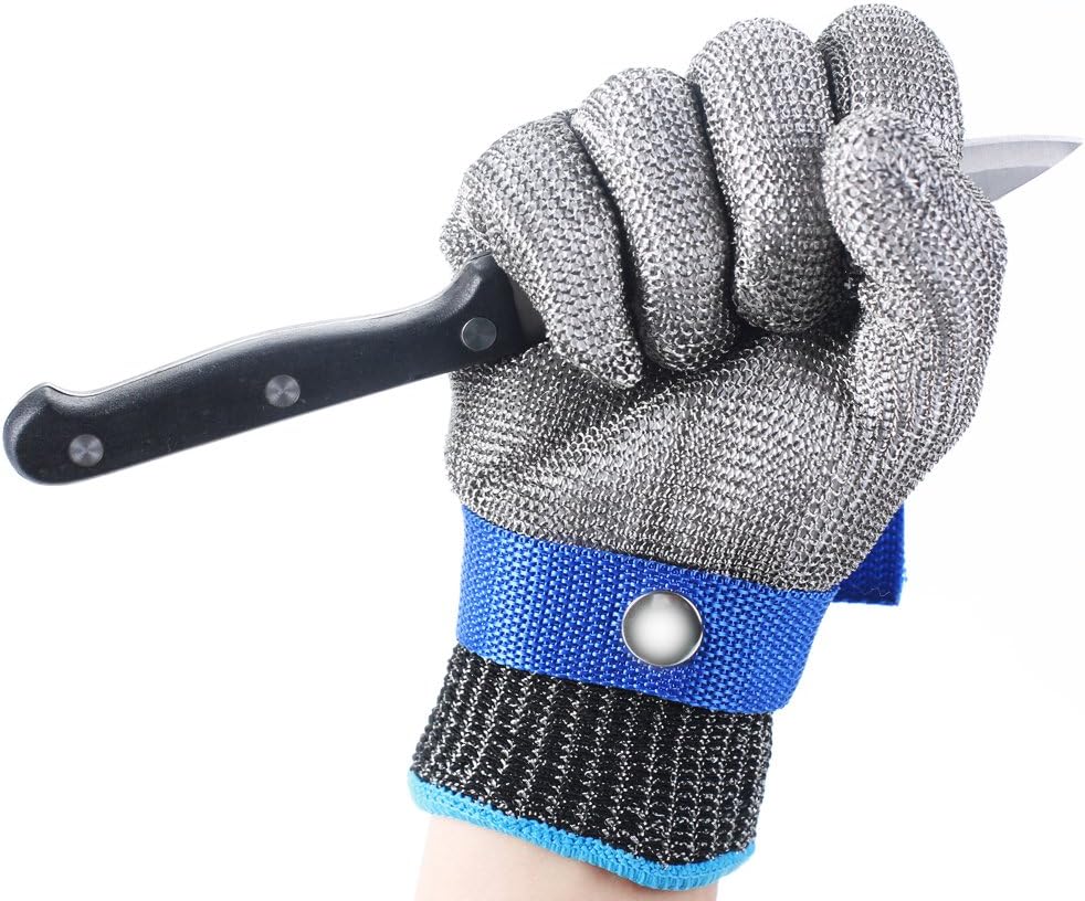 Cut Proof, Stainless Steel Metal Mesh Butcher Glove