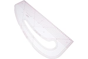 Pattern Master: DOITOOL Pattern Marking Ruler for Flawless Garment Designs