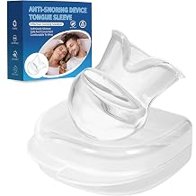Tongue Stabilizing Device Mouthpiece - Anti-Snore Device, Reusable Snore Solution Stopper for Men/Women - MF53