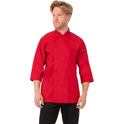 Chef Works Men's Morocco Chef Coat