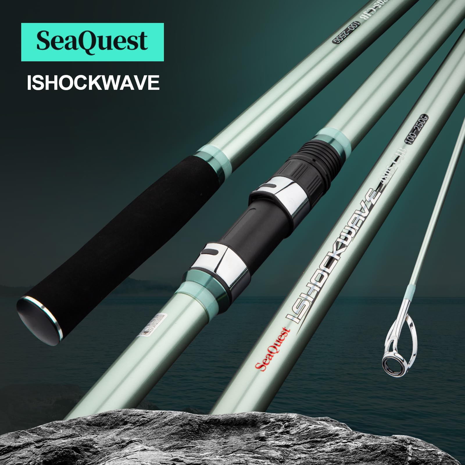 SeaQuest ISHOCKWAVE wędka surfingowa wędka karpiowa ISHOCKWAVE 4805-CJB