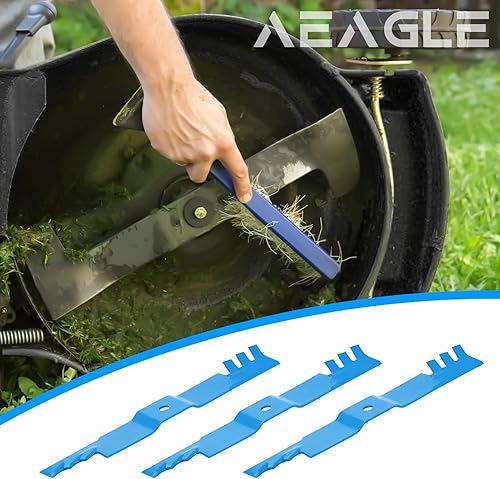 Miniatura 8 de Cuchilla de mantillo 02005019-X para Cub Cadet de 60 pulgadas Z-Force L60 LE60 LX60 LZ60 SX60 PRO Z 700 160-L RECON 60 TANK L60KW, dentada, paquete