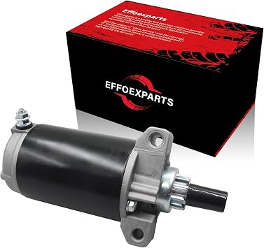 Starter Motor for Mercury Mariner Outboard 30HP 40HP 50HP 60HP 1994 and up Replaces OE# 50822462, 50-822462-1, 50-893890T, 822462T1, 893890T, S2046M, 18-5621, SM56756