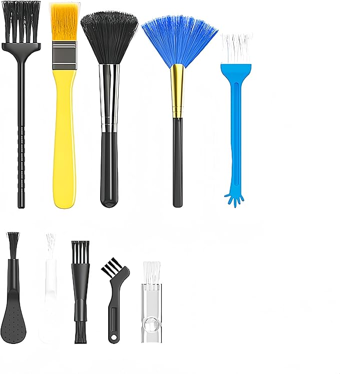 Kit de Limpieza de Teclado 3 en 1, 10 Piezas Quitapolvos de Mano miniatura 9