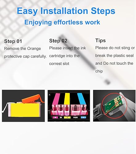 Miniatura 4 de OGOUGUAN Cartucho de tinta compatible con Canon PGI-280XXL CLI-281XXL 280 XXL 281 XXL compatible con PIXMA TR7520 TR8520 TS6120 TS6220 TS8120 TS8220