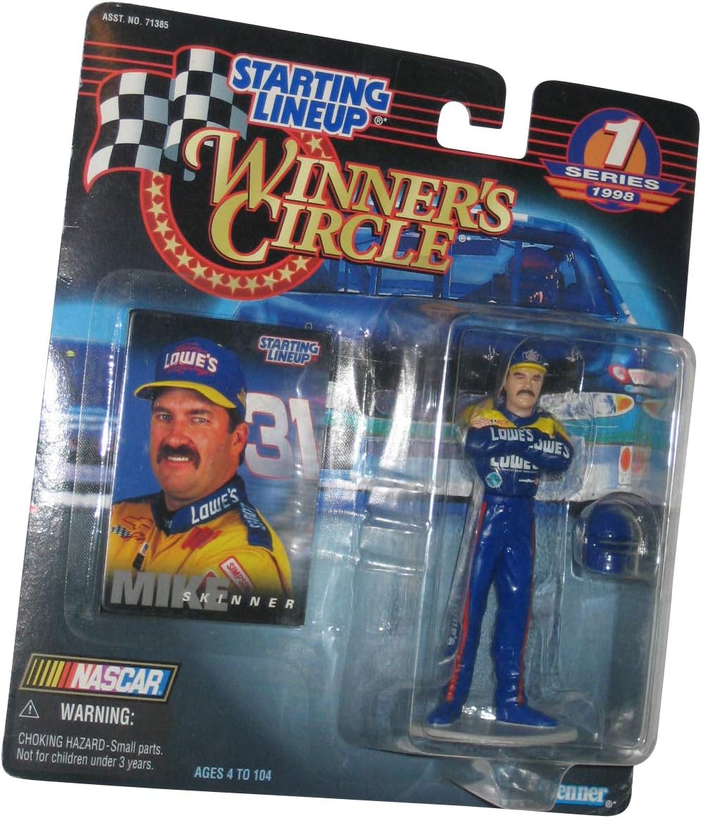 Hasbro Mike Skinner 1998 Starting Lineup Winner's Circle Action Figure