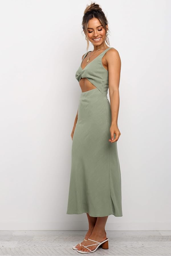 Petal & Pup Apollo Dress - Olive 2 by Petal & Pup - Used condition - Image 2