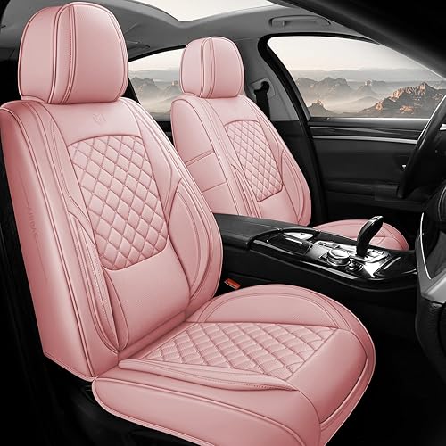 Miniatura 8 de Fundas de asiento de automóvil de cuero de alta calidad, ajuste universal para automóviles, SUV, camiones y sedanes, cojín impermeable para asiento