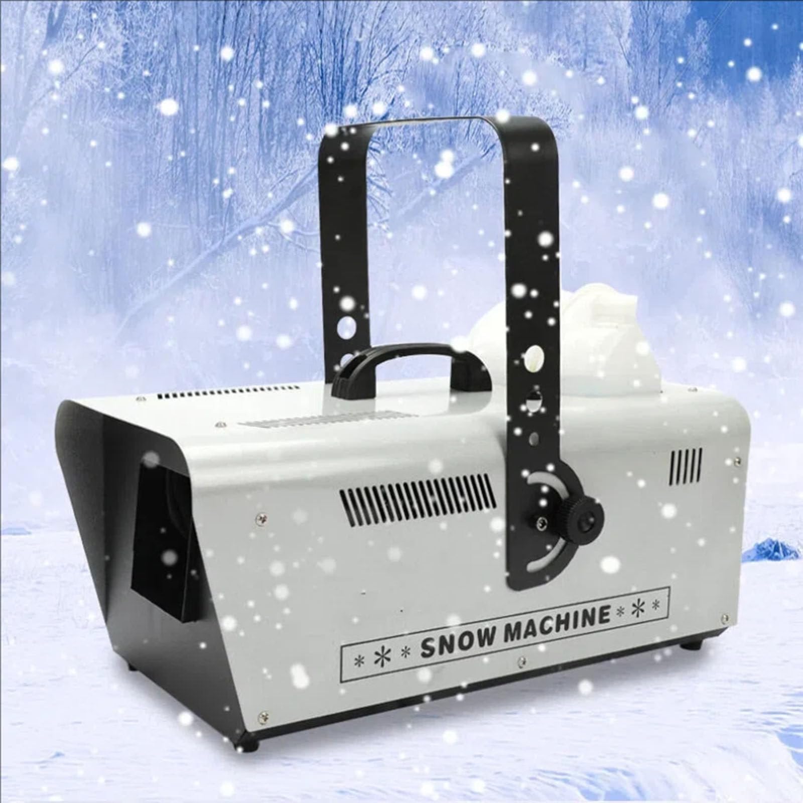 ylpddmm 1500w Snow Machine, Artificial Snow Maker