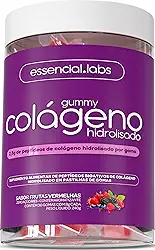 GUMMY de COLÁGENO VERISOL® com 2,5g de Peptídeos Bioativos por Gummy e Tecnologia Alemã - 30 Doses - Sabor Frutas Vermelhas