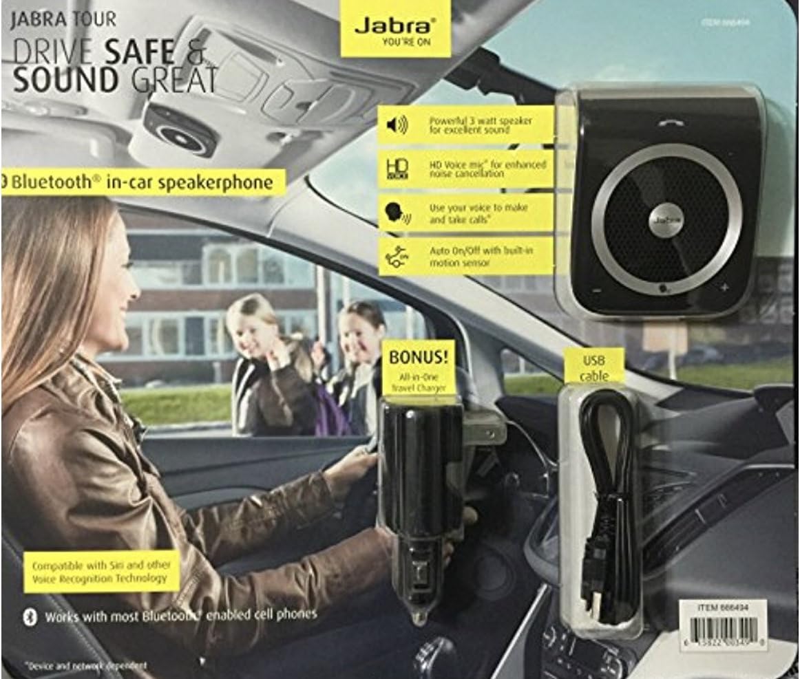 Jabra Tour Car Bluetooth Speakerphone 