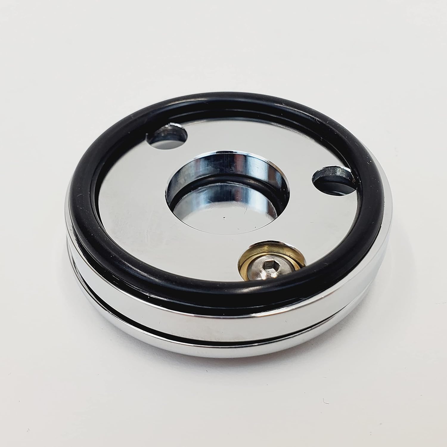 Chrome Fork Lock Cover Kit for All 1994-2025 Harley Road King, Custom, Classic, CVO, Police & Special Models (FLHR, FLHRS, FLHRC, FLHRSE, FLHP, FLHRXS) - Replaces HD Part# 71659-99A