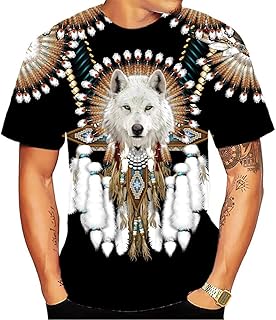 Men's Tees-Soft Fitted Cool Design Graphic T Shirt