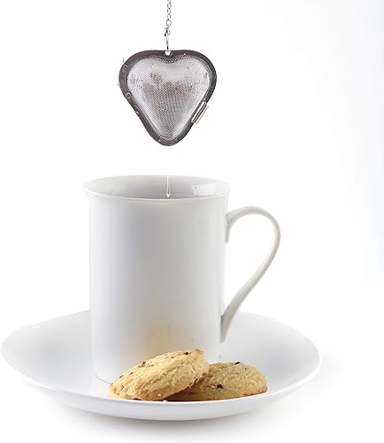 Miniatura 4 de Norpro Acero inoxidable Corazón Infusor de té, 2pulgadas