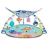 Bright Starts Disney Baby Finding Nemo Mr. Ray Ocean Lights & Music Gym, Ages Newborn +