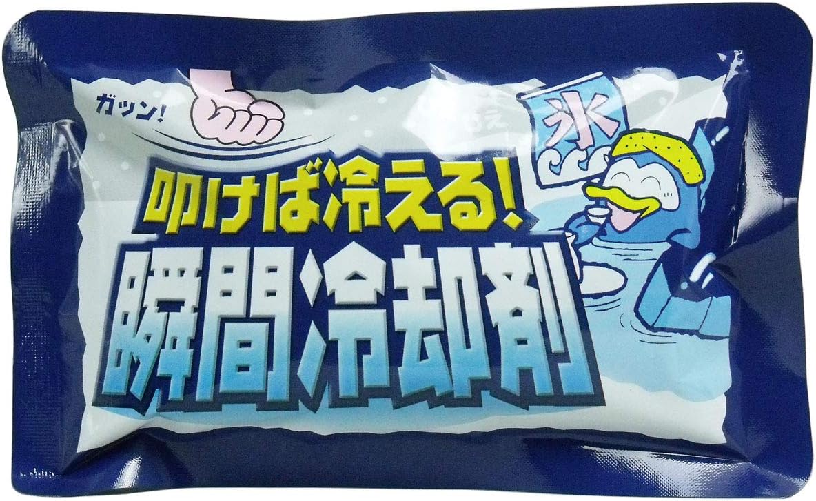 瞬間冷却剤 扶桑化学 叩けば冷える 140g Xパック 本物保証