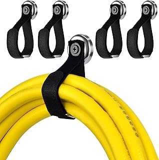 Heavy Duty Magnetic Hooks, Magnetic Tool Holders, 40LBS Magnetic Garage Hooks, for Storing Cables, Ropes, Wires, and Cordless Tools in garages, workshops, Cruise,RVs, and Pickup（4pcs）