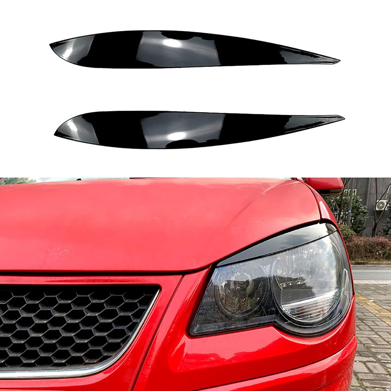 Enjoliveur de phare avant pour rénover et embellir les optiques de VW Polo 4 MK4