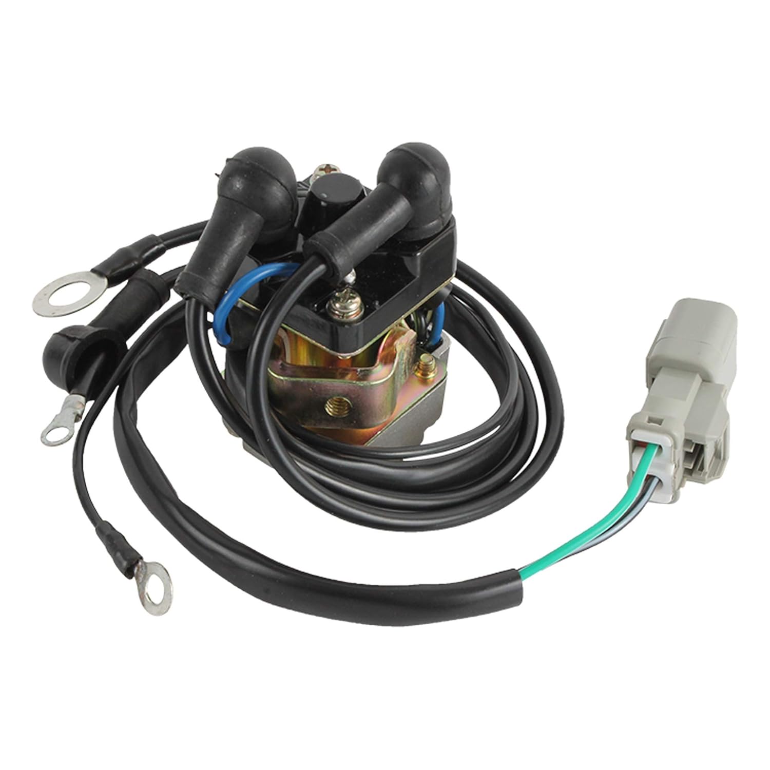 Total Power Parts 240-50018 Solenoid Control Relay Compatible with/Replacement for Nikko, Komatsu 0-25000-7510, 19869, 19969 24-Volt