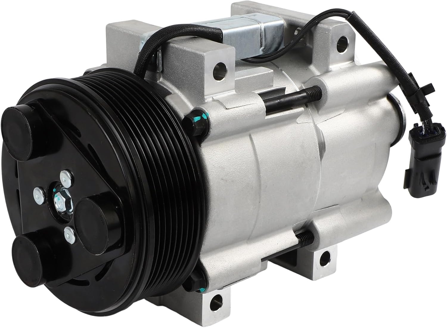 Air Conditioner AC Compressor with Clutch Fit for 2006-2009 Fit for Dodge for Ram 2500 5.9L