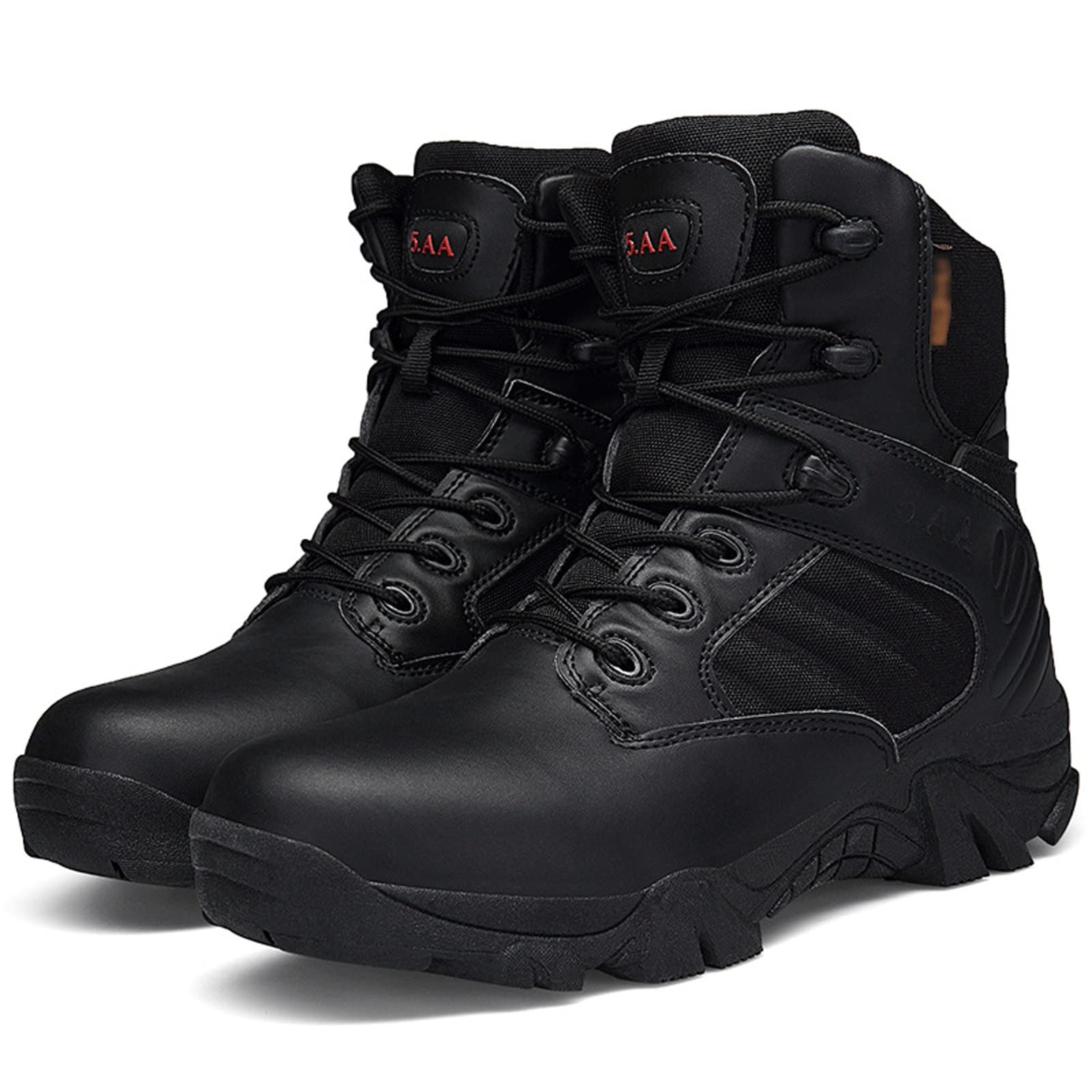 Lfzhjzc Men’s Tactical Boots, Work Boots for Men,Tactical Boot, Military  Work Boots, Desert Boots, High-Top Hiking Boots, Camping, Training, Camping